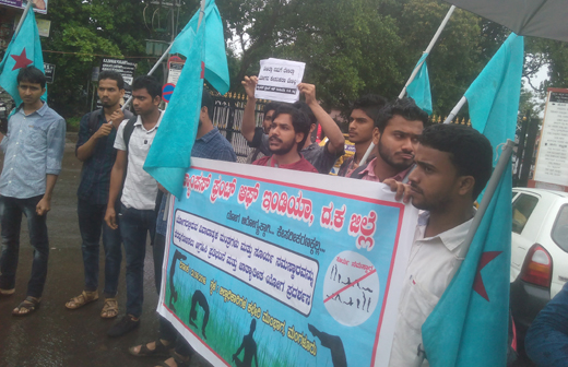 CFI staged protest against 2